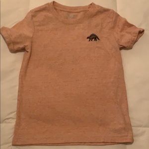 Peach colored tee